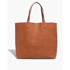 Madewell Transport Tote Bag English Saddle Brown